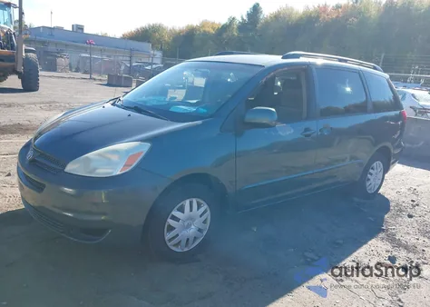 2004 Toyota Sienna Le from USA, damaged, VIN 5TDZA23C64S088268